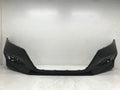Front Bumper Cover Honda Accord EX/LX/EX-L/Hybrid w/Sensr Holes Black 18-20 CAPA