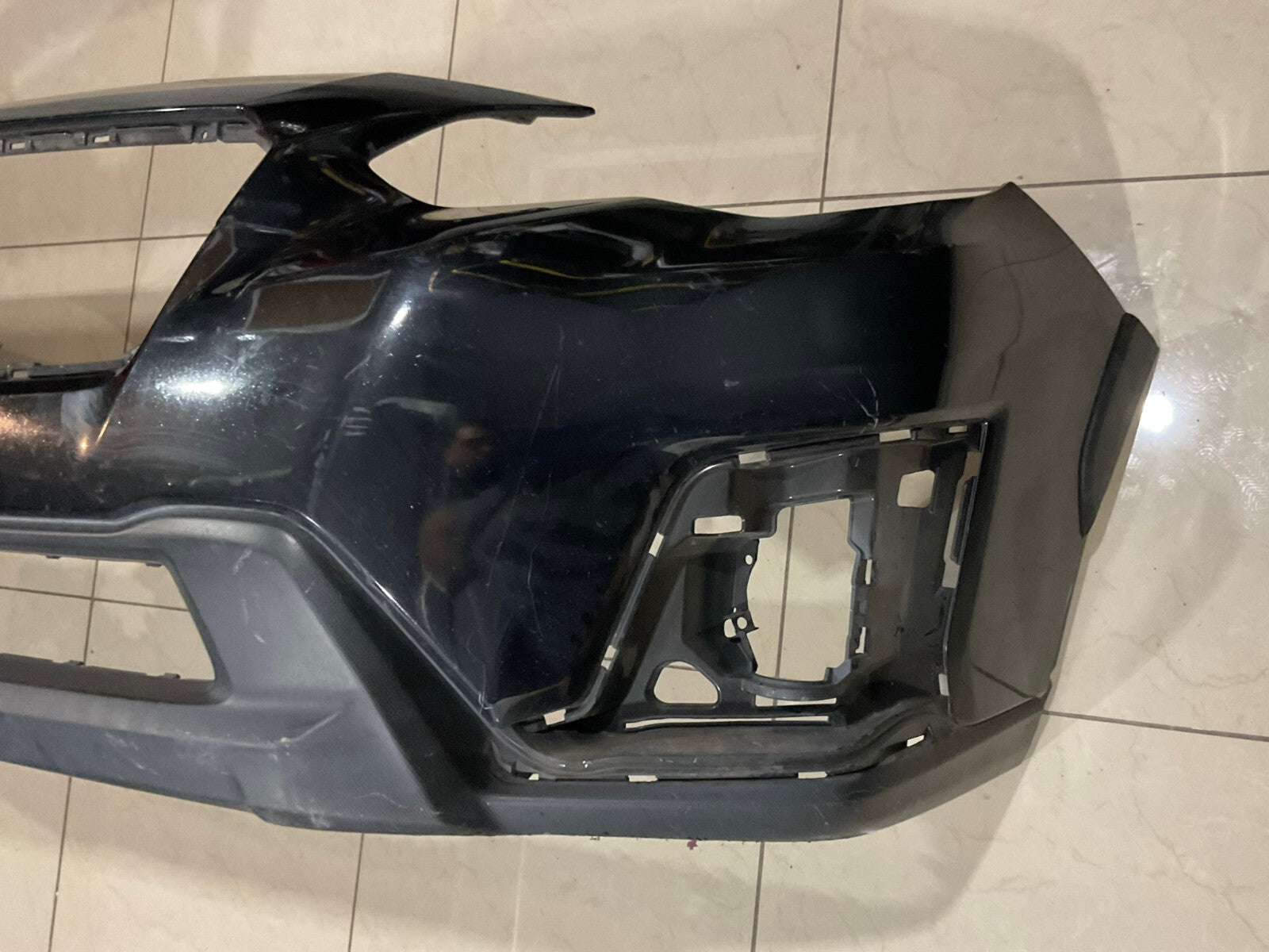 Front Bumper Cover Black 2018-2020 Subaru Crosstrek 57704LFLOH OEM