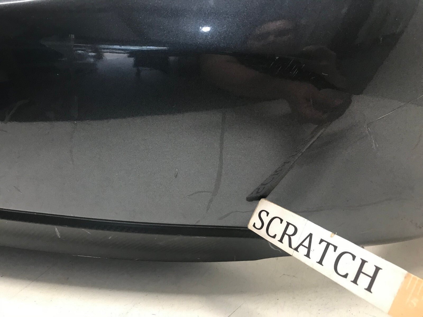 Rear Bumper Cover Gray Toyota Corolla 2014-2018 52159-02A10 OEM