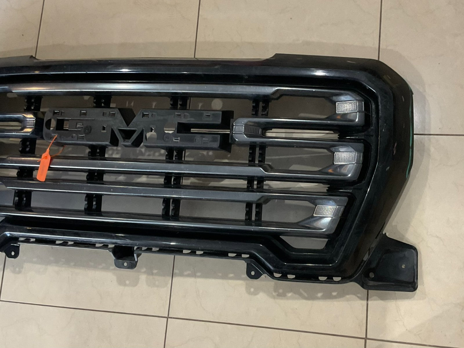 Grill Grille Black GMC Sierra 1500 Denali 2019-2021 CAPA