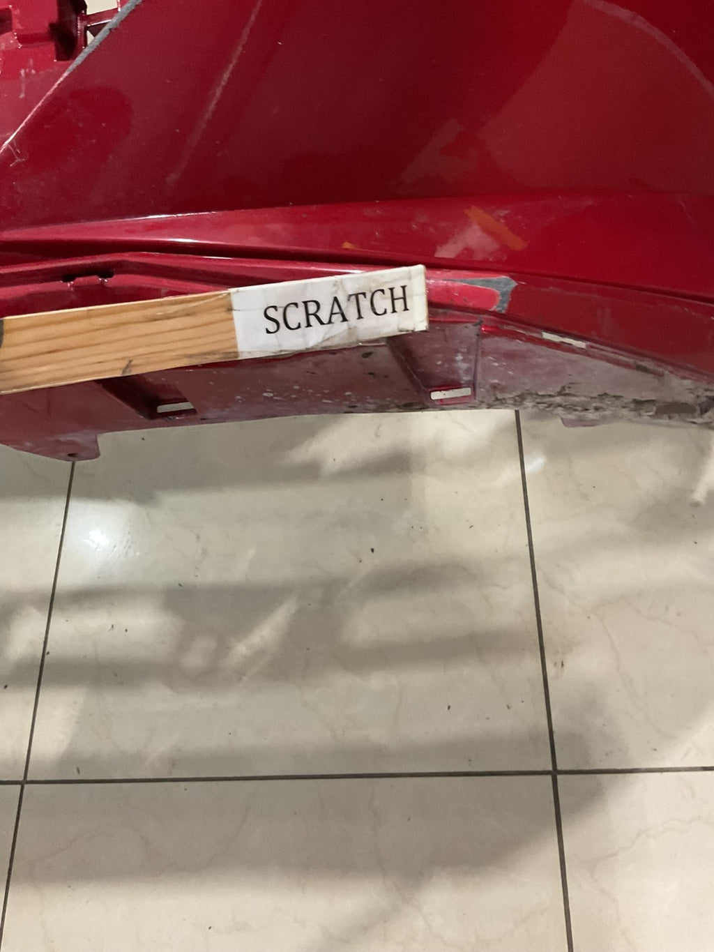 Front Bumper Cover Red Hyundai Elantra 2021-2023 CAPA