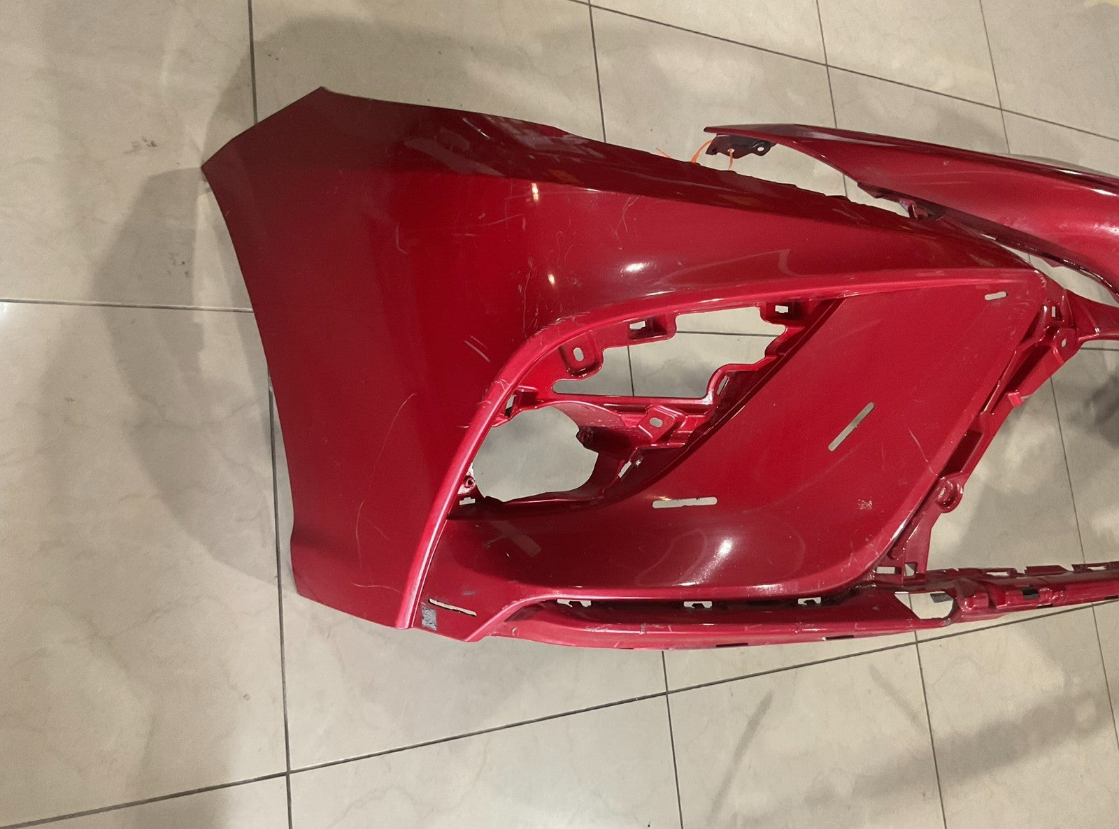 Front Bumper Cover Red Toyota Camry SE XSE 2018 2019 52119+06e20 OEM