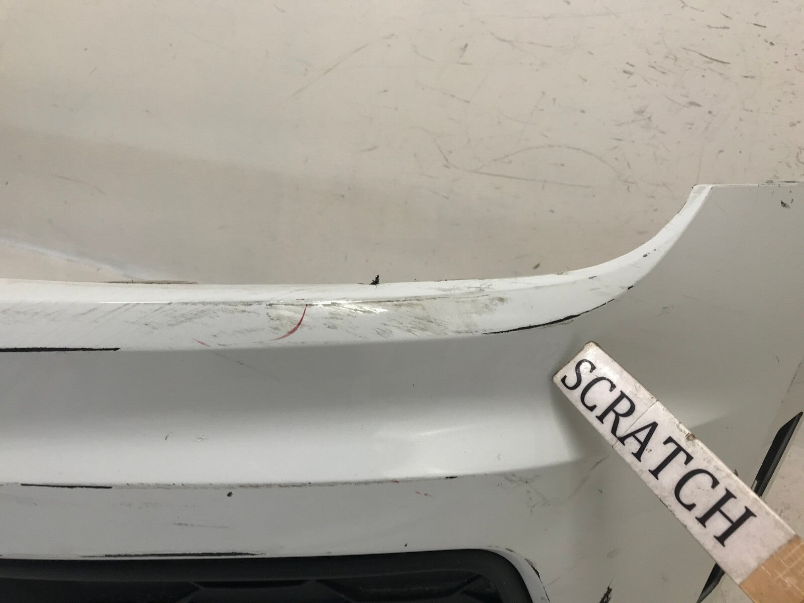 Front Upper Bumper Cover White Volkswagen Tiguan S/SE/SEL/Pr 18 19 5NN807221 OEM