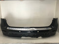 Rear Bumper Cover Black Nissan Pathfinder S SL Platinum 13-16 w/Sensor Holes OEM