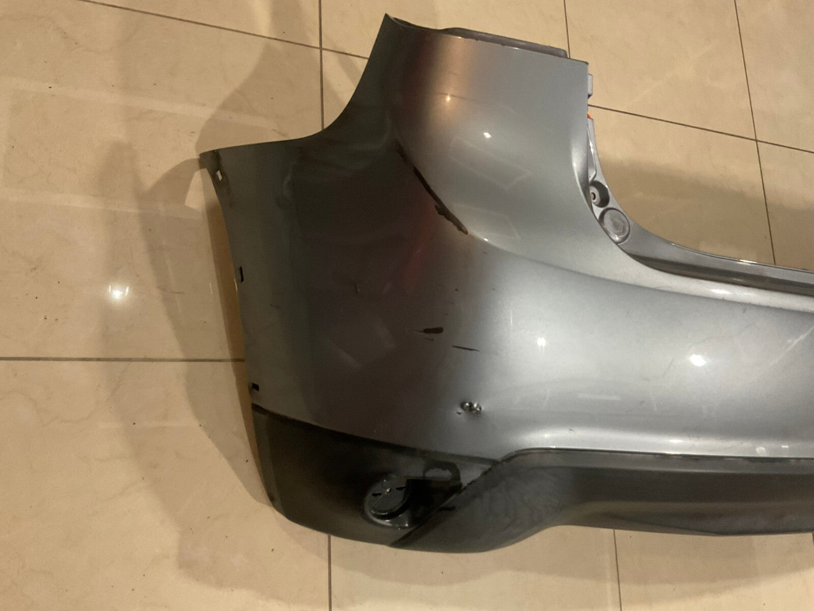 Front Bumper Cover Silver 2014-2016 Nissan Rogue S/SL/SV 62022-5HA0A OEM