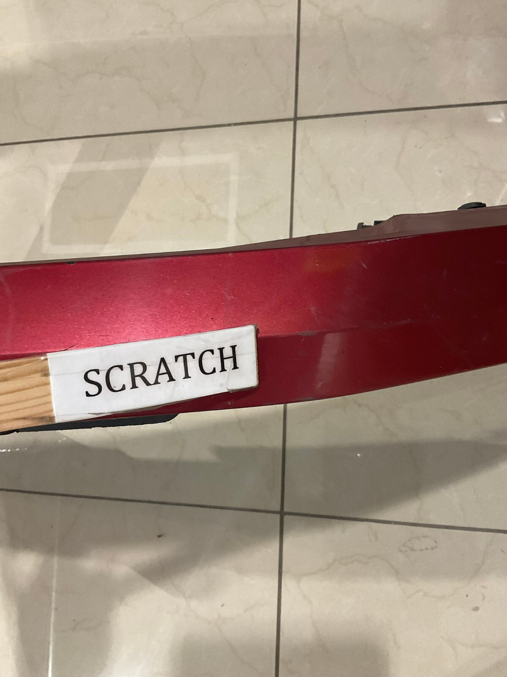 Front Bumper Upper Valance Red 2009 - 2014 Ford F150 F-150 9L34-17E900-AF OEM