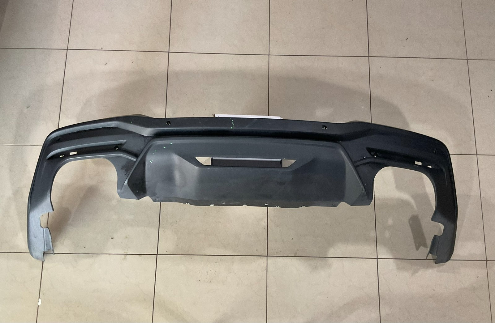 Rear Bumper Lower Cover Black 2018 - 2023 Ford Mustang pr3b+175954+caw OEM