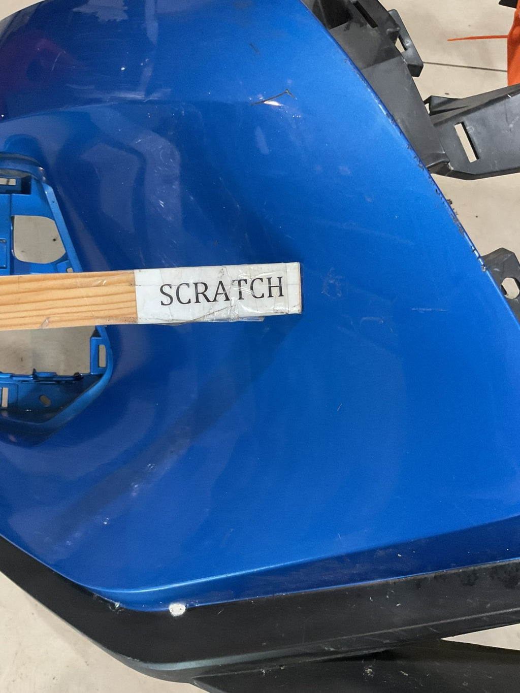 Front Bumper Cover Blue 2021 2022 Nissan Kicks S/SV/SR 62022 5fr00h OEM