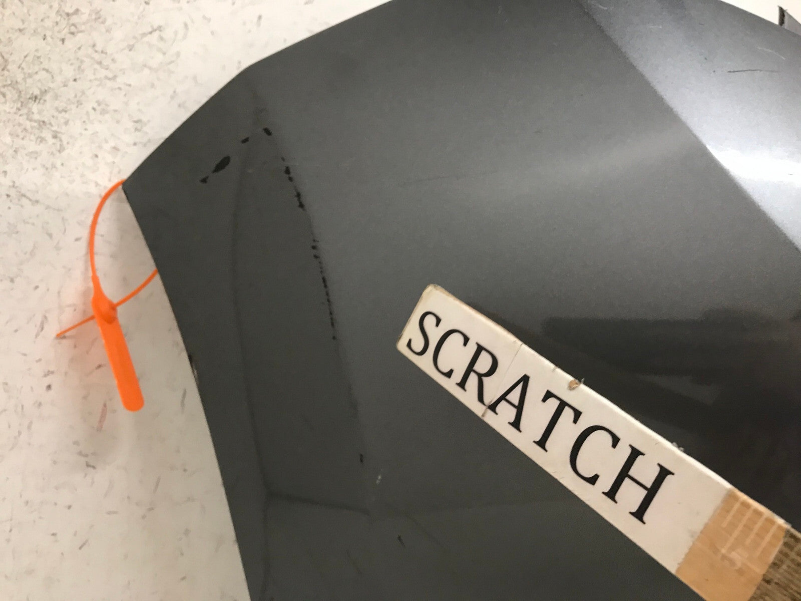 Rear Bumper Cover Gray Nissan Versa Note S SL SV 2014-2016 85022-3VY0H OEM