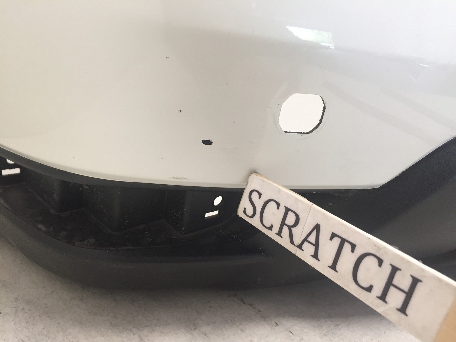 Rear Bumper Cover Nissan Rogue S SL SV SV Hybrid SL H w/Sensor Holes 17-2019 OEM
