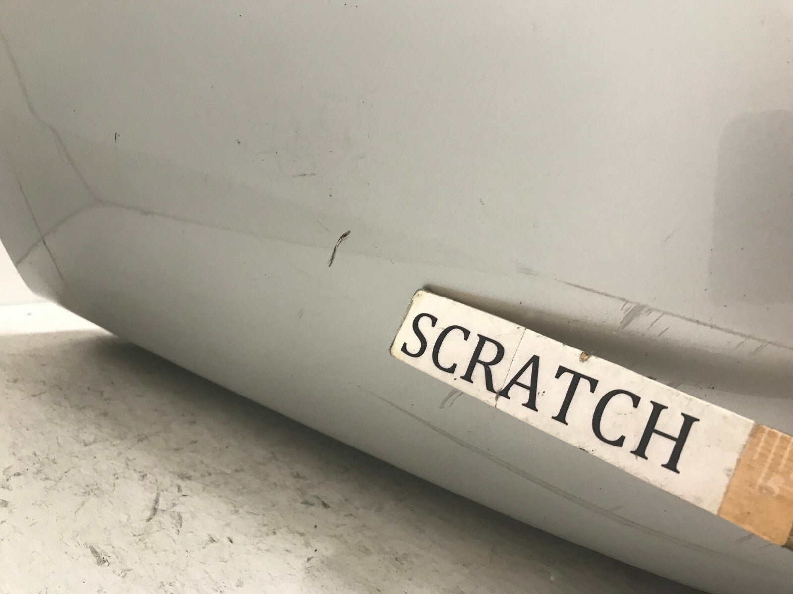 Rear Bumper Cover Silver Nissan Sentra SR/SR Turbo 2016-2018 85022-3SH0H OEM