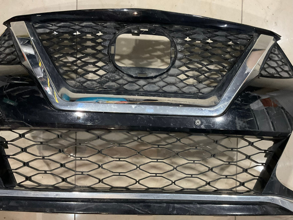 Grill Grille Black/Silver Trim 2019 - 2023 Nissan Maxima 623109DJOA%2FB%2FC OEM