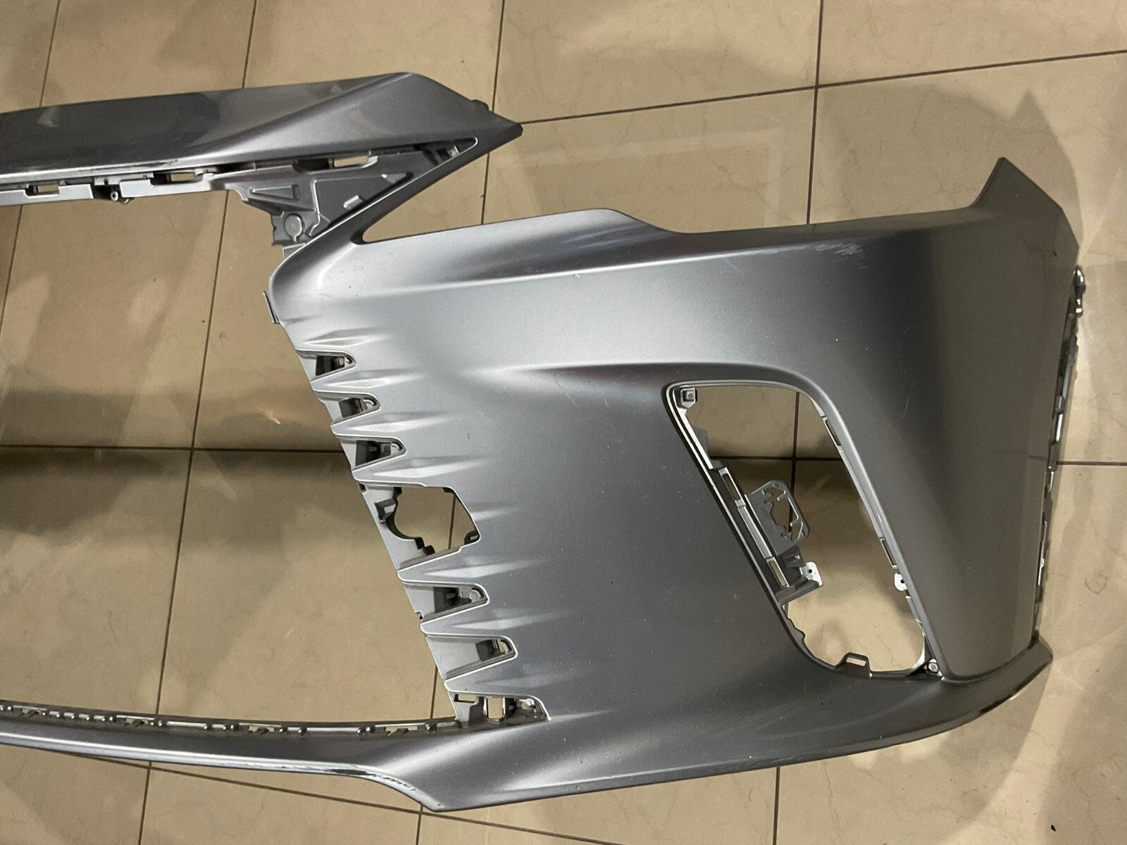 Front Bumper Cover Silver 2023 23 24 Lexus RX350 52119+48850 OEM