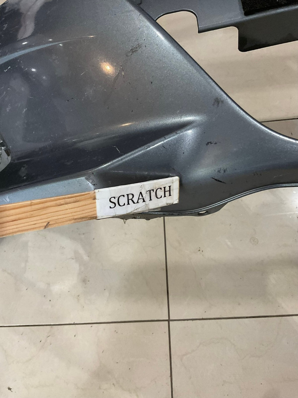 Front Bumper Cover Grey 2019-2021 Nissan Altima 62022 6ca0h OEM