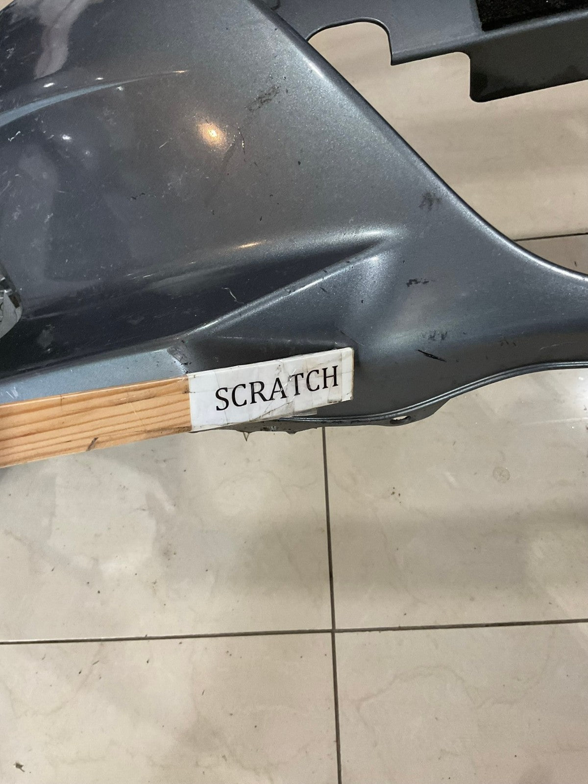Front Bumper Cover Grey 2019-2021 Nissan Altima 62022 6ca0h OEM