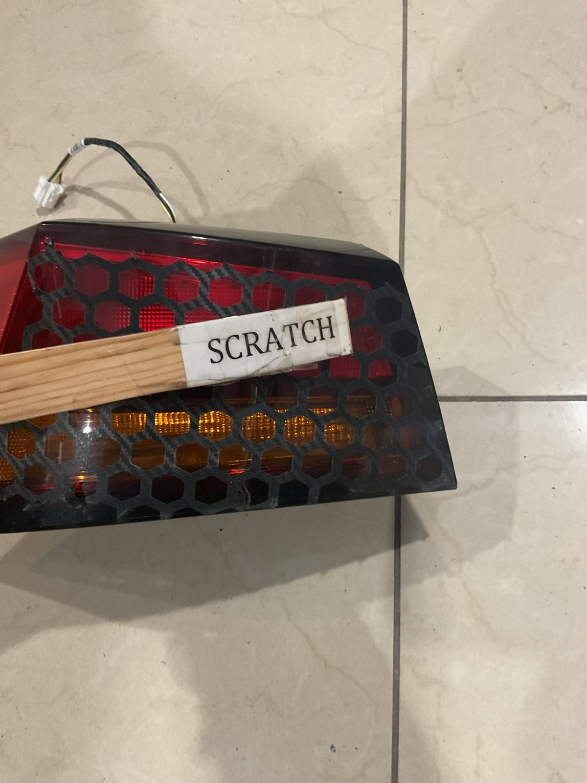 Tail light Left LH Driver 2020-2022 Nissan Versa CAPA