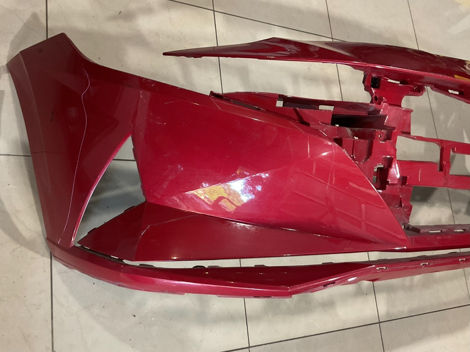 Front Bumper Cover Red Hyundai Elantra 2021-2023 CAPA
