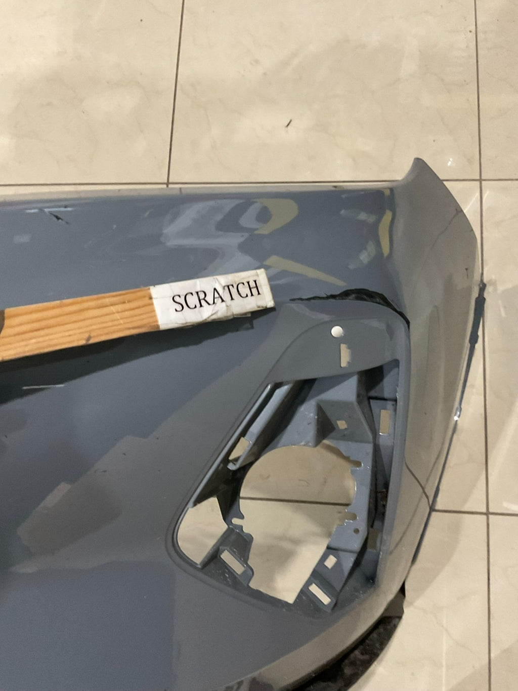 Front Bumper Cover Grey 2019 20 2021 2022 Nissan Murano S SL SV 62022+9uf0h OEM