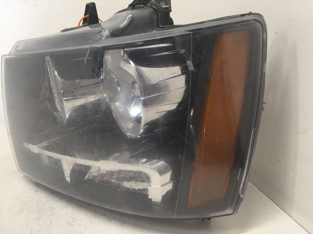 Headlight Damaged Lamp Driver LH Chevy Suburban 1500 Avalanche Tahoe 07-2014 OEM