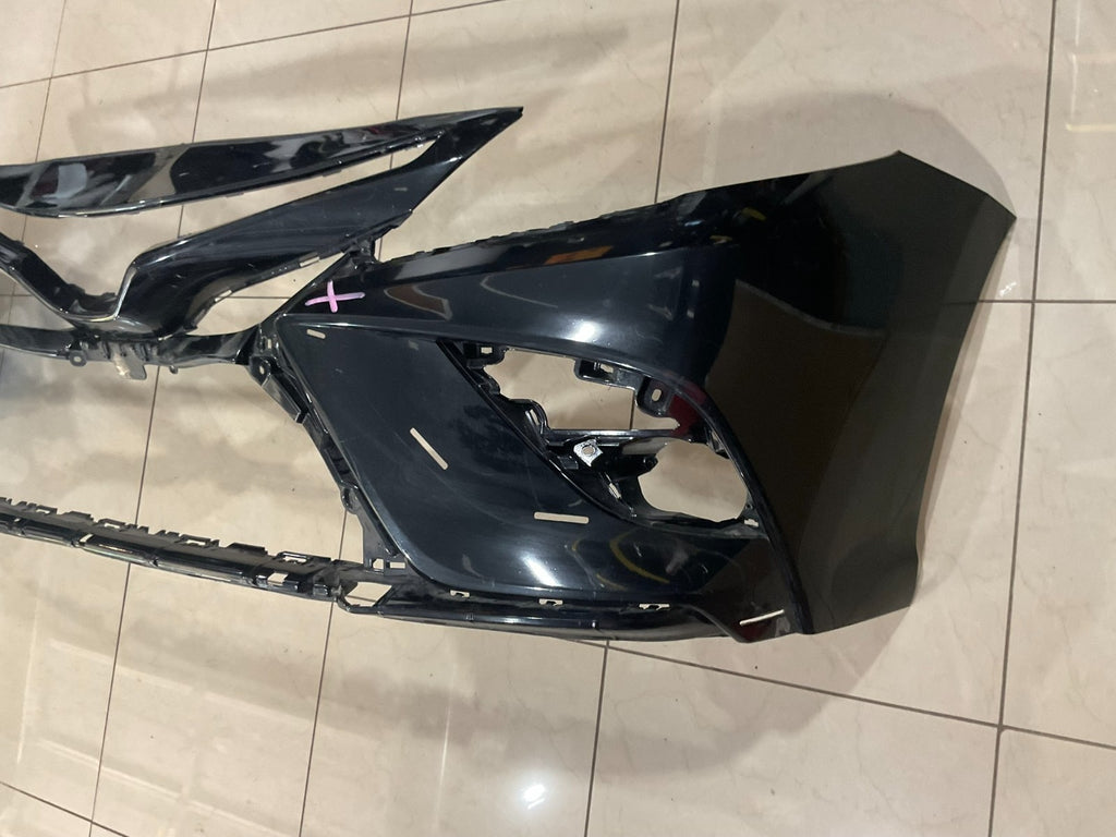 Front Bumper Cover Black Toyota Camry 2018 2019 2020 18-20 CAPA