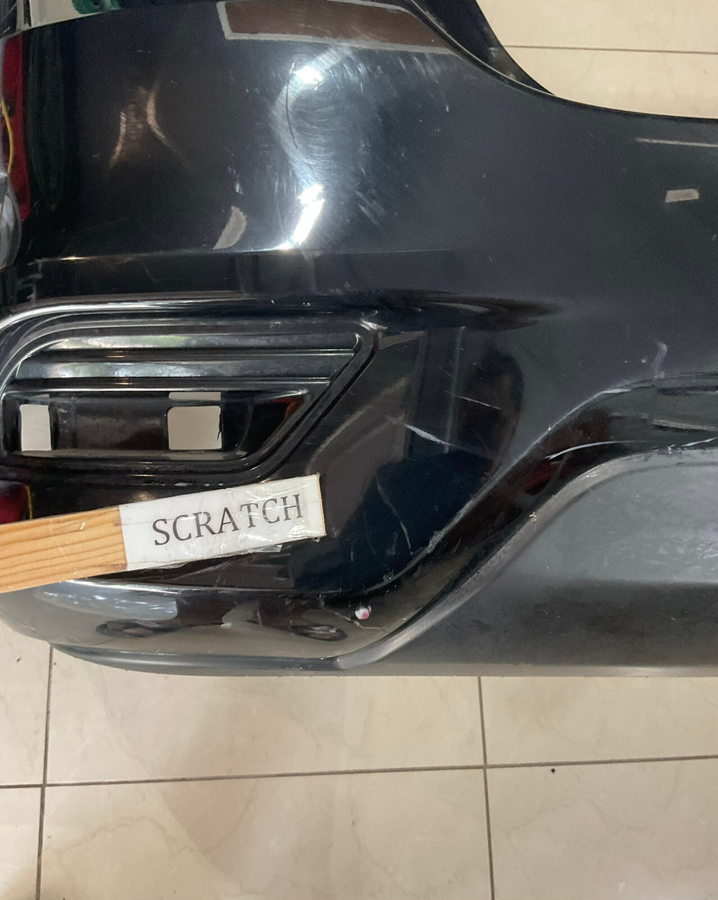 Rear Bumper Cover Black Nissan Sentra S SL SV FE S 2016 17 2018 85022+3YU0H OEM