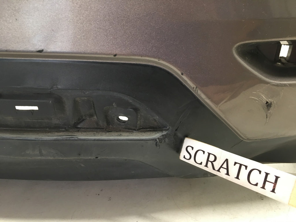 Rear Bumper Cover Nissan Pathfinder Platinum SV Hybrid w/o Sensr Holes 13-16 OEM