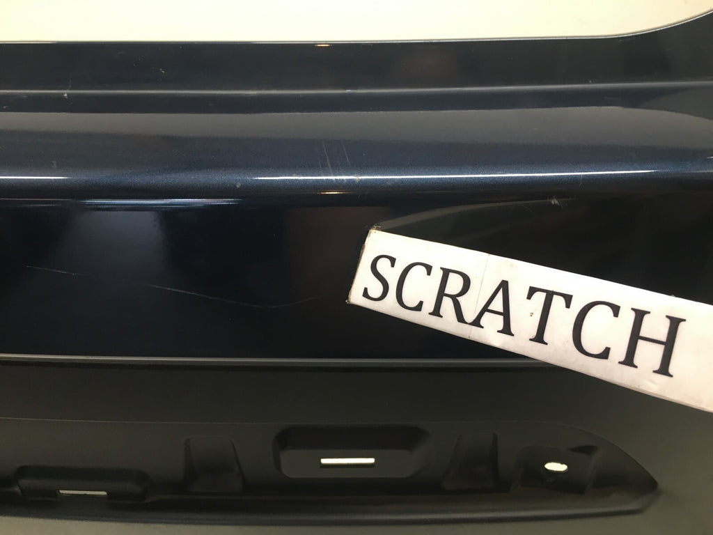 Rear Bumper LOCAL Nissan Pathfinder Platinum/SV Hybrid w/o Sensr Holes 13-16 OEM