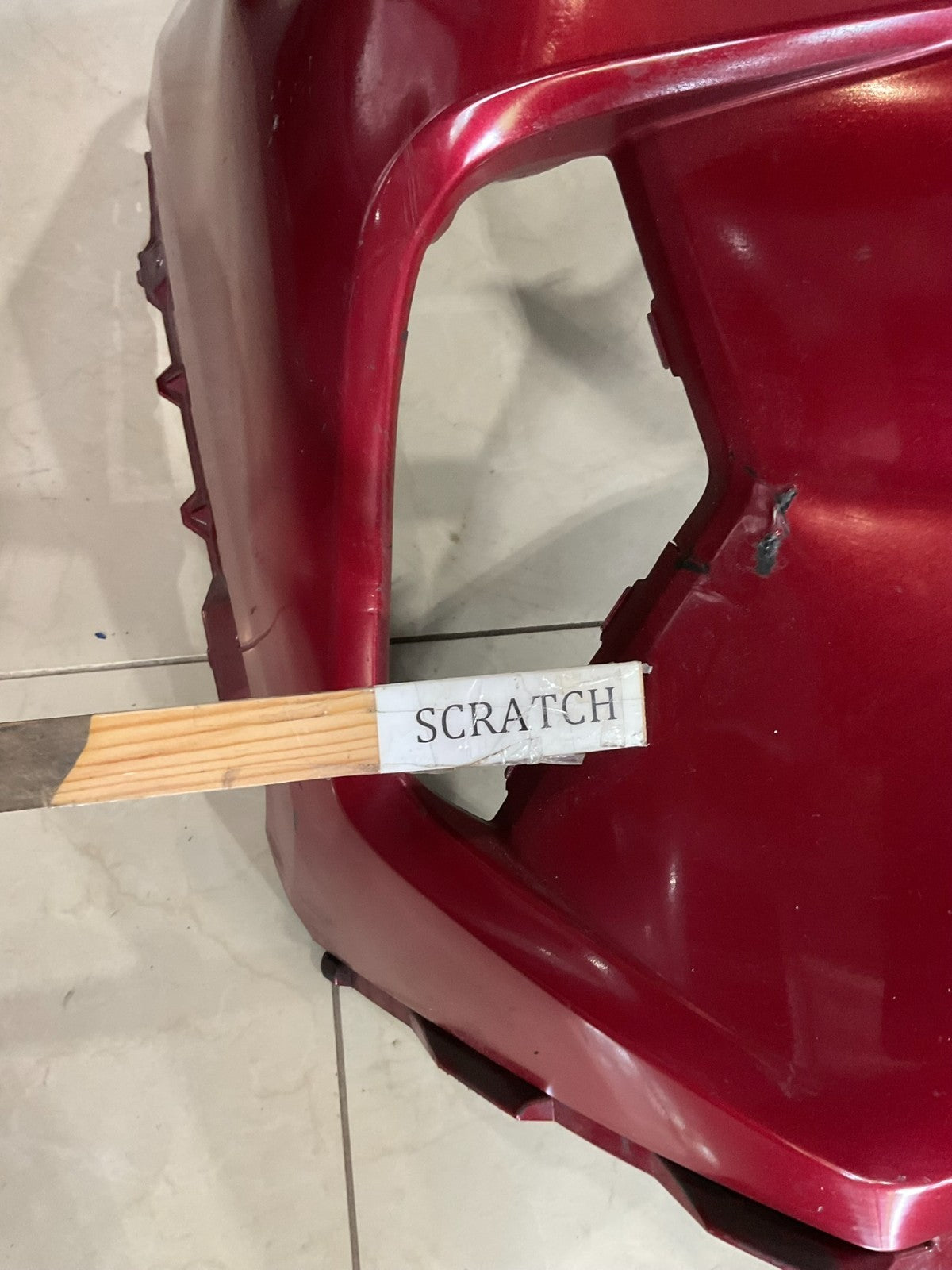 Front Bumper Cover Red Toyota RAV4 2019-2021 52119 0r200 OEM