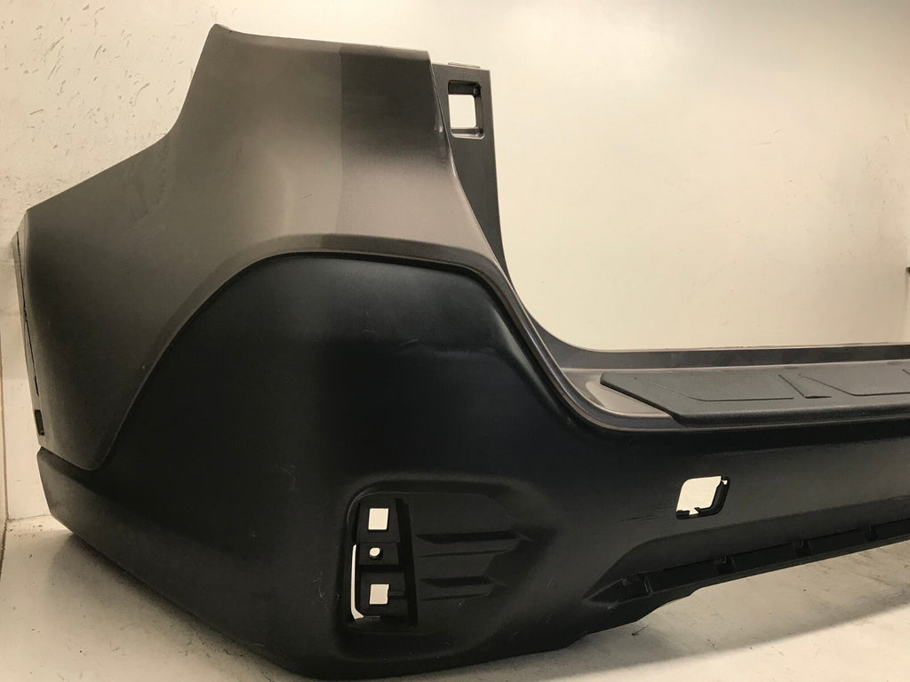 Rear Bumper Cover Gray Subaru Forester 2019 2020 w/Sensor Holes 57704AN31A OEM