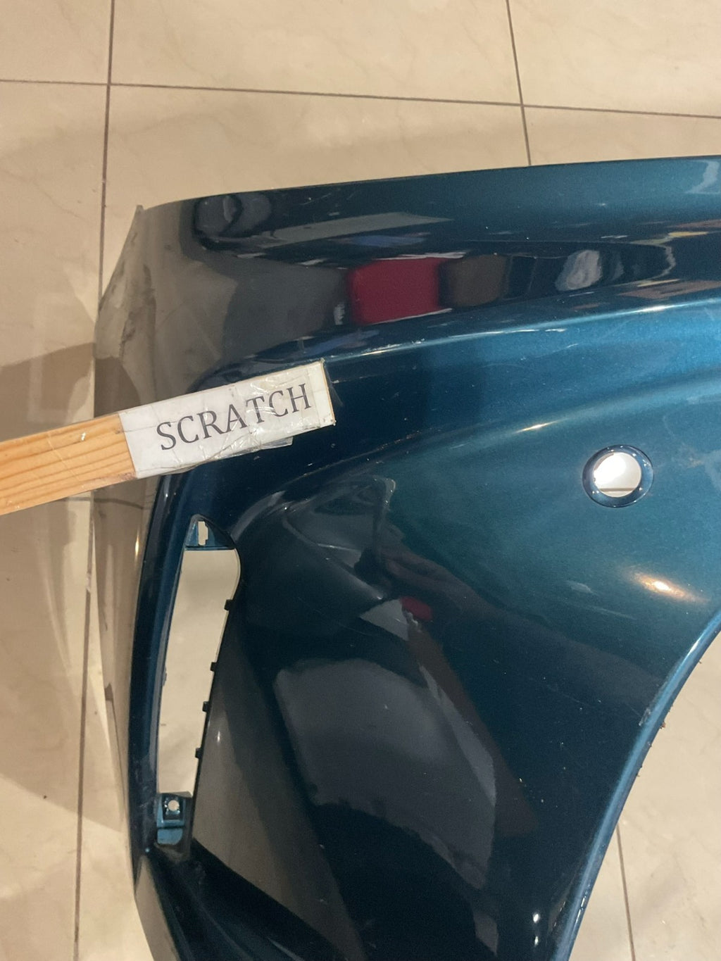 Front Bumper Cover Blue Toyota Camry LE 2025 52119 aq010 OEM