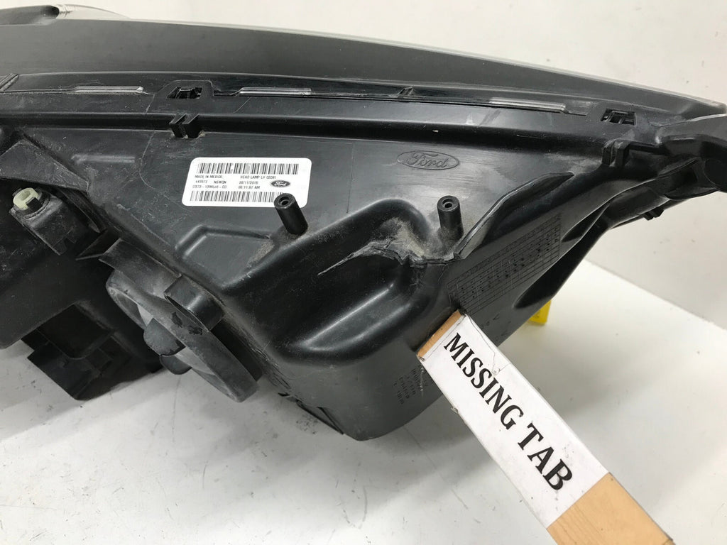 Headlight Damaged Left LH Driver Ford Fusion 13 14 15 16 DS73-13W30-CD OEM