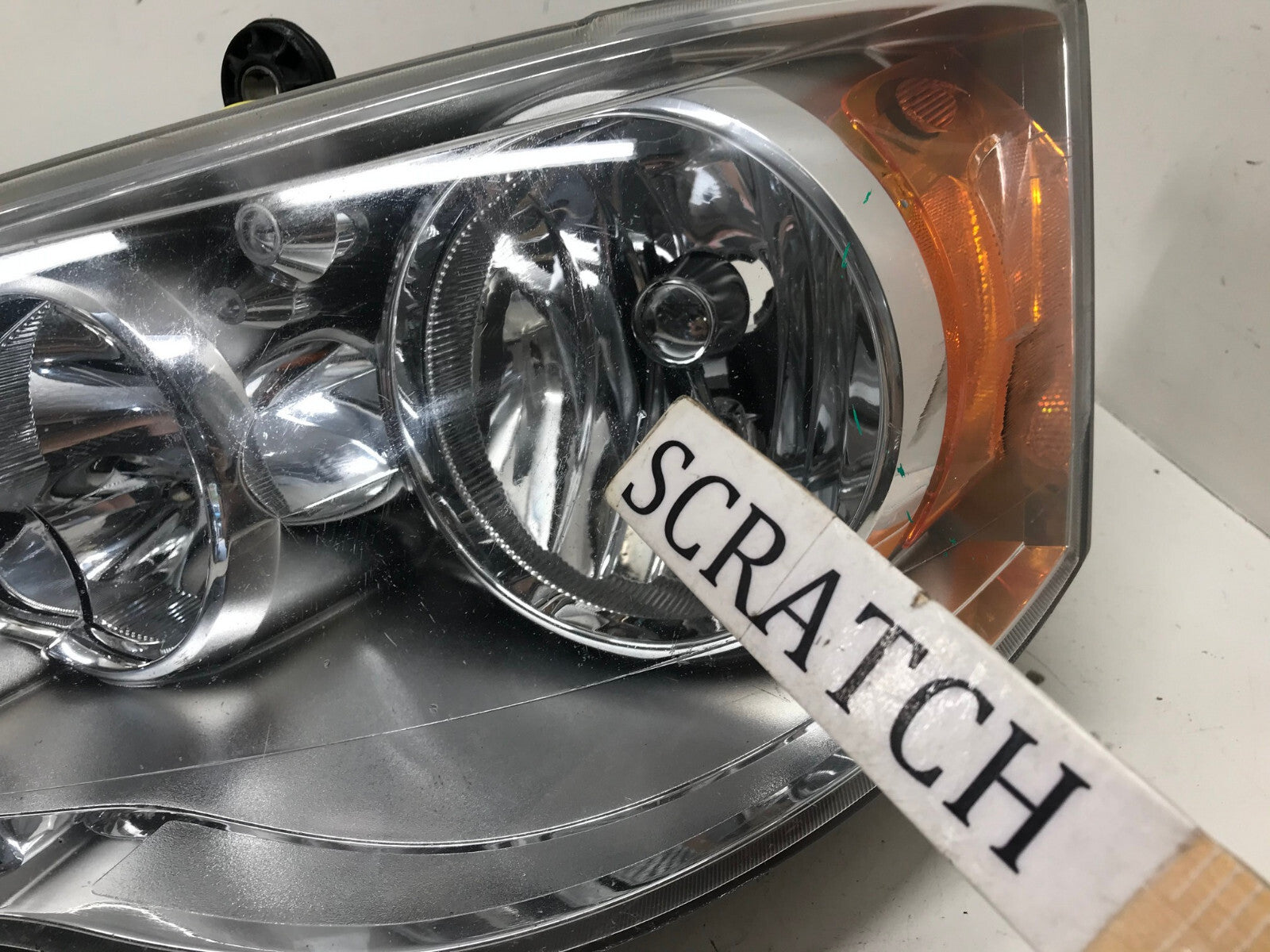 Halogen Headlight Damaged Driver LH Chrysler Town & C 2008-2016 05113337AG OEM