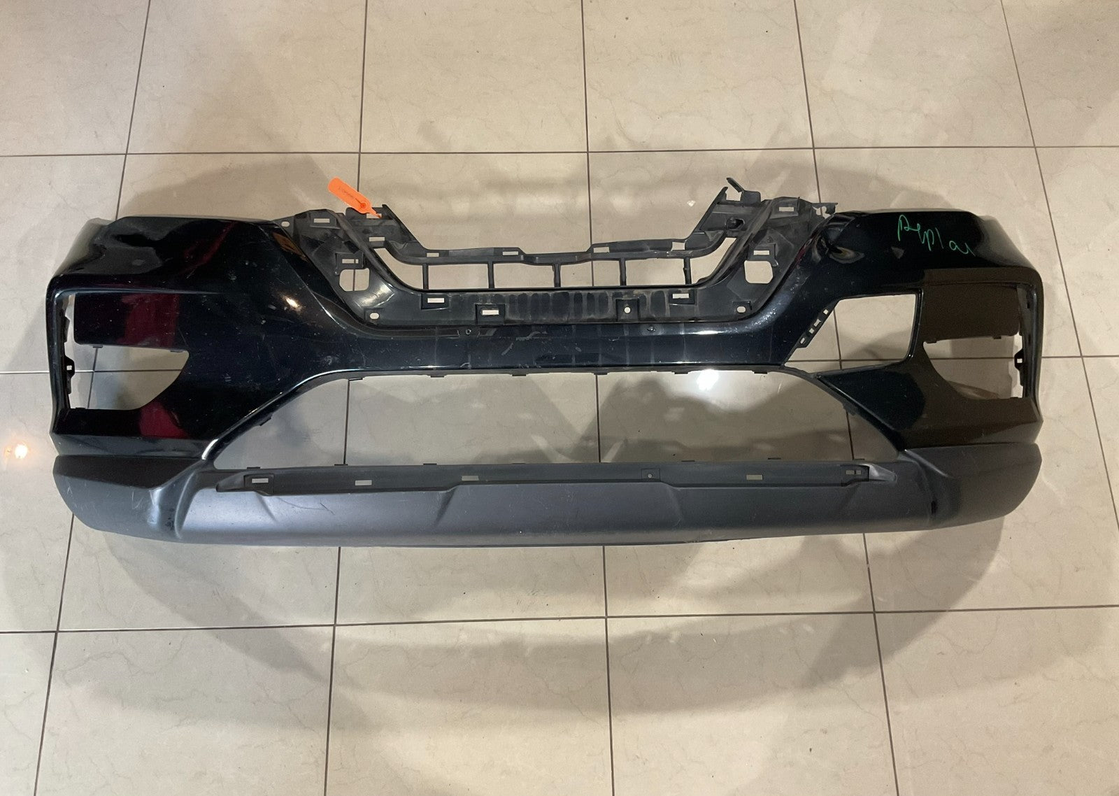 Front Bumper Cover Black Nissan Rogue S SL SV SV Hybrd 17-19 62022+6fl0h OEM