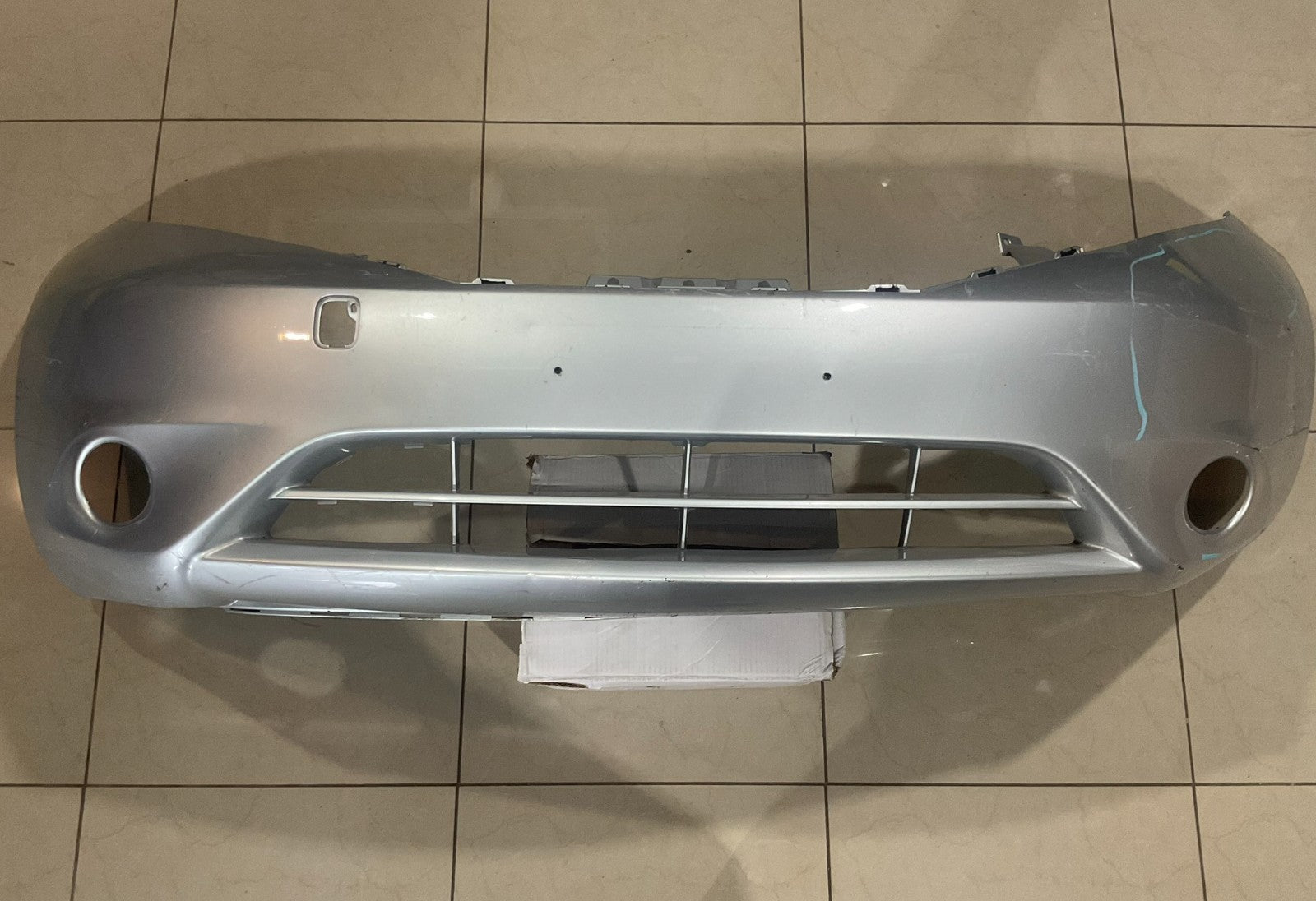 Front Bumper Cover Silver 14-2016 Nissan Versa Note S Plus SV SL 62022+3vy0h OEM