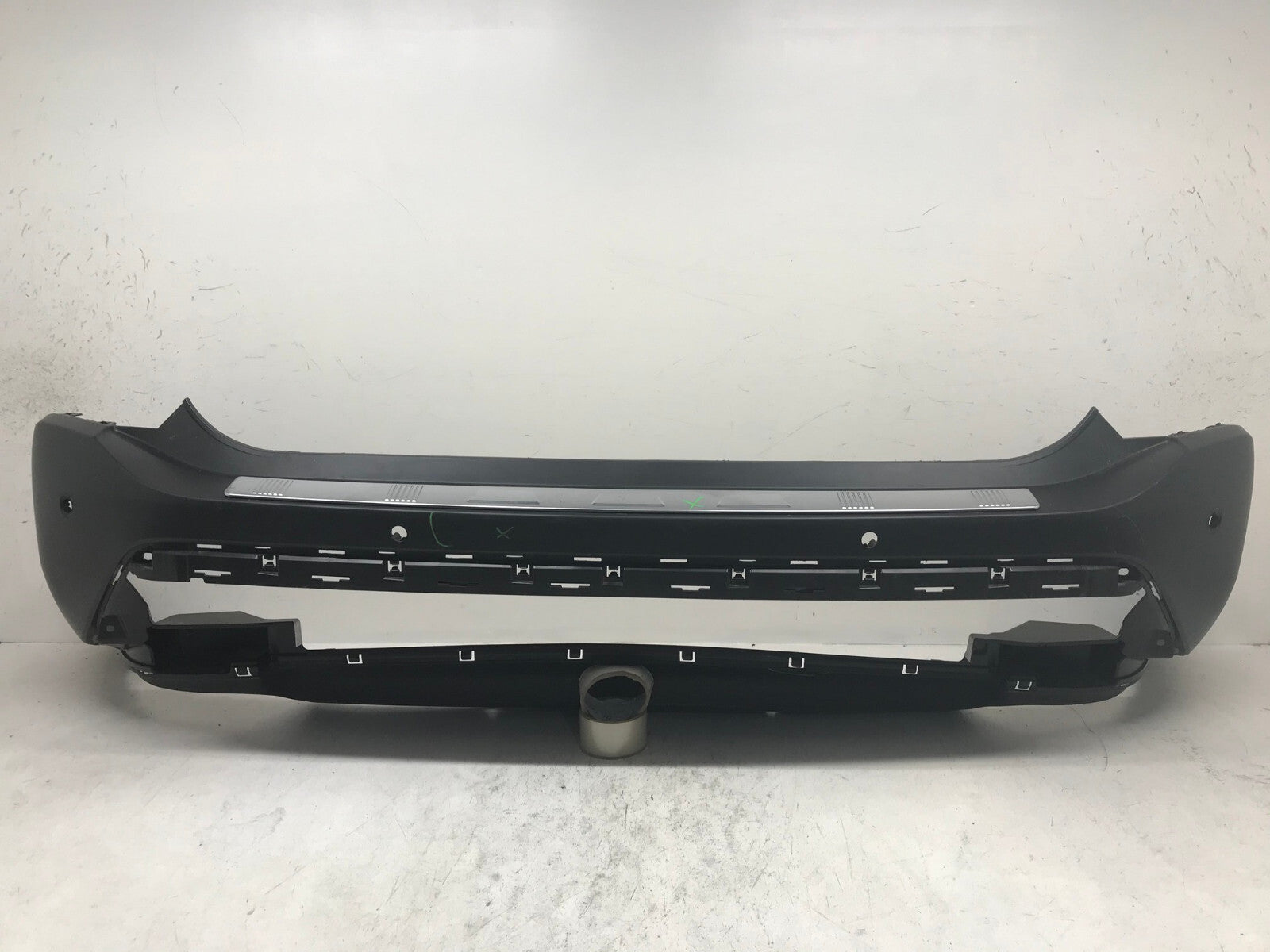 Rear Lower Bumper Cover Black Nissan Rogue 22 23 w/Sensor Holes 850B0-6RR0C OEM