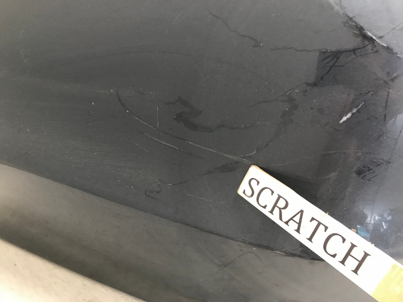 Rear Bumper Cover Honda Accord EX/LX/EX-L/LX-P/SE 4 Cylinder Black 08-2012 CAPA