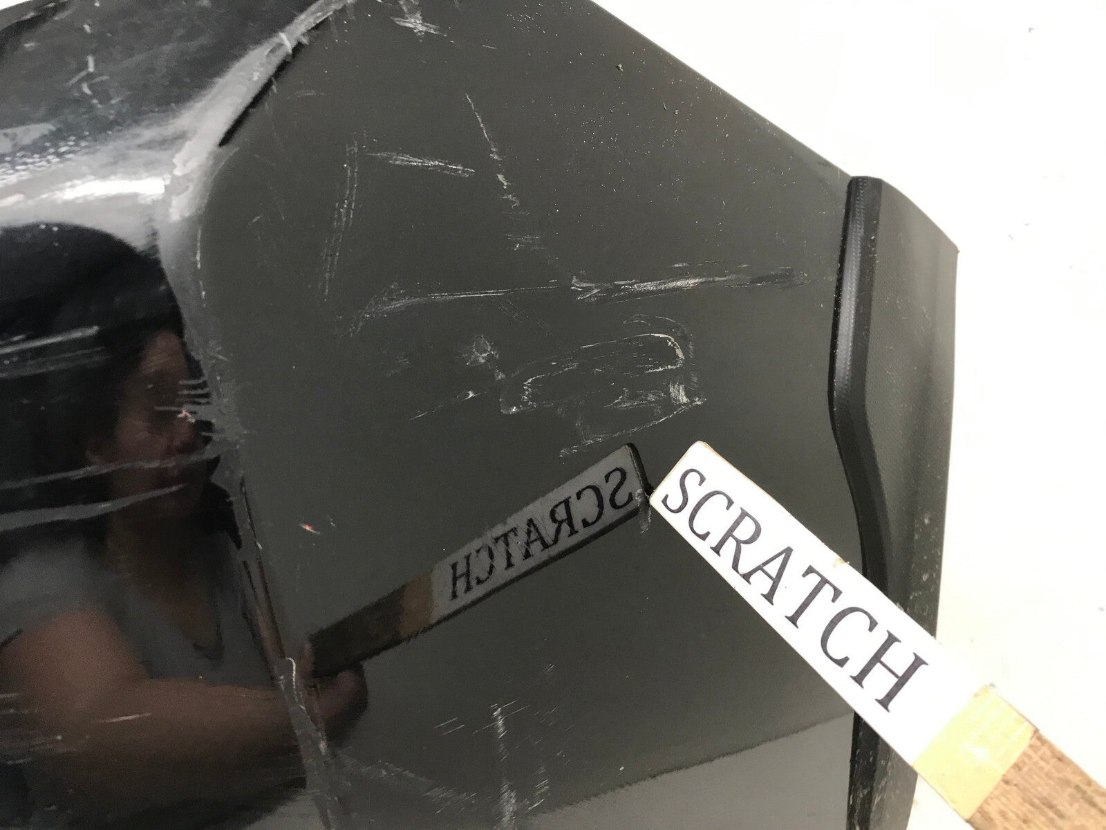 Rear Bumper Cover Black 2018-2021 Subaru Crosstrek Base/Premium 57704FL250 OEM