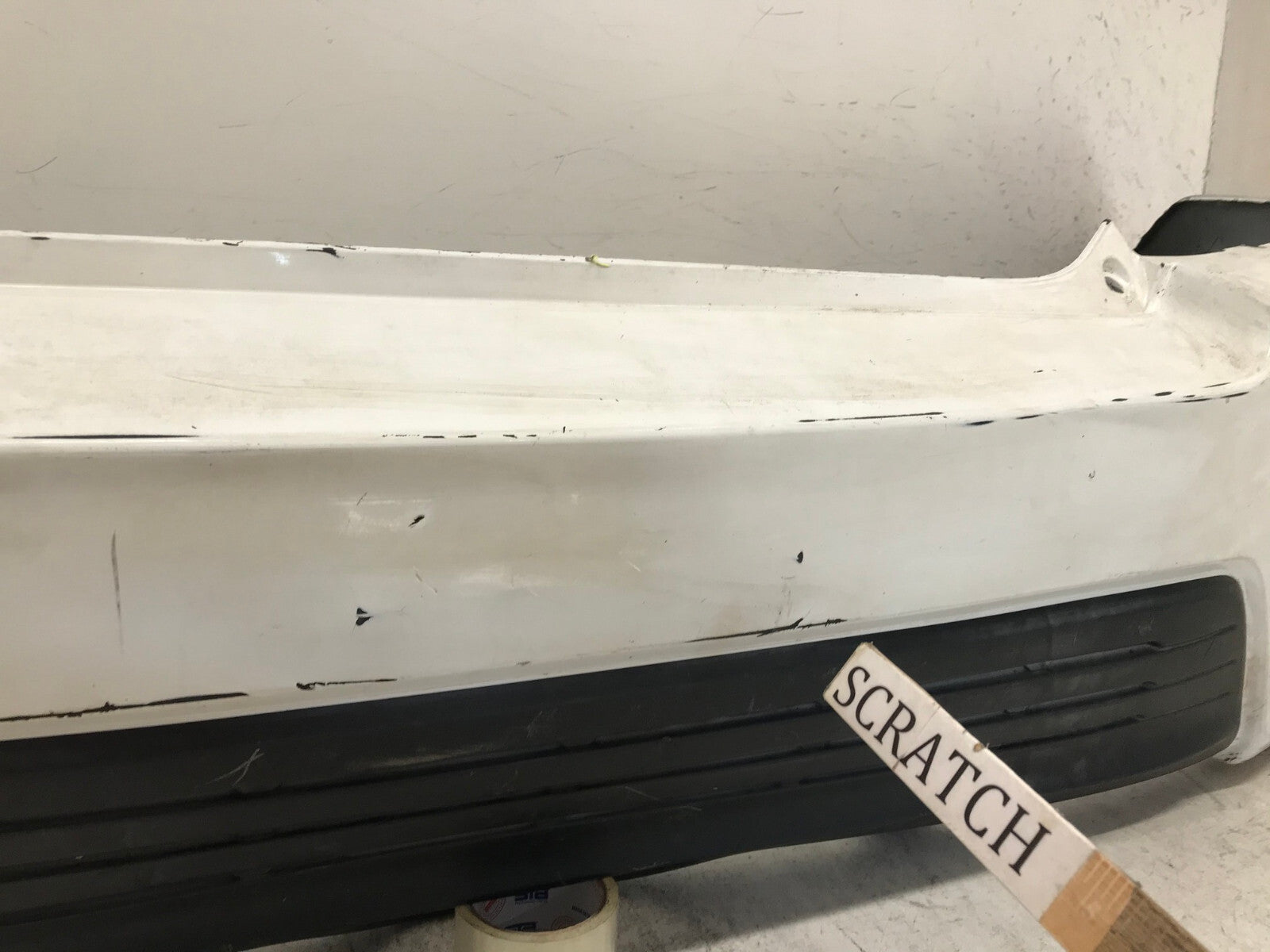 Rear Bumper Cover White Scion tC 2014-2016 52159-21914 OEM