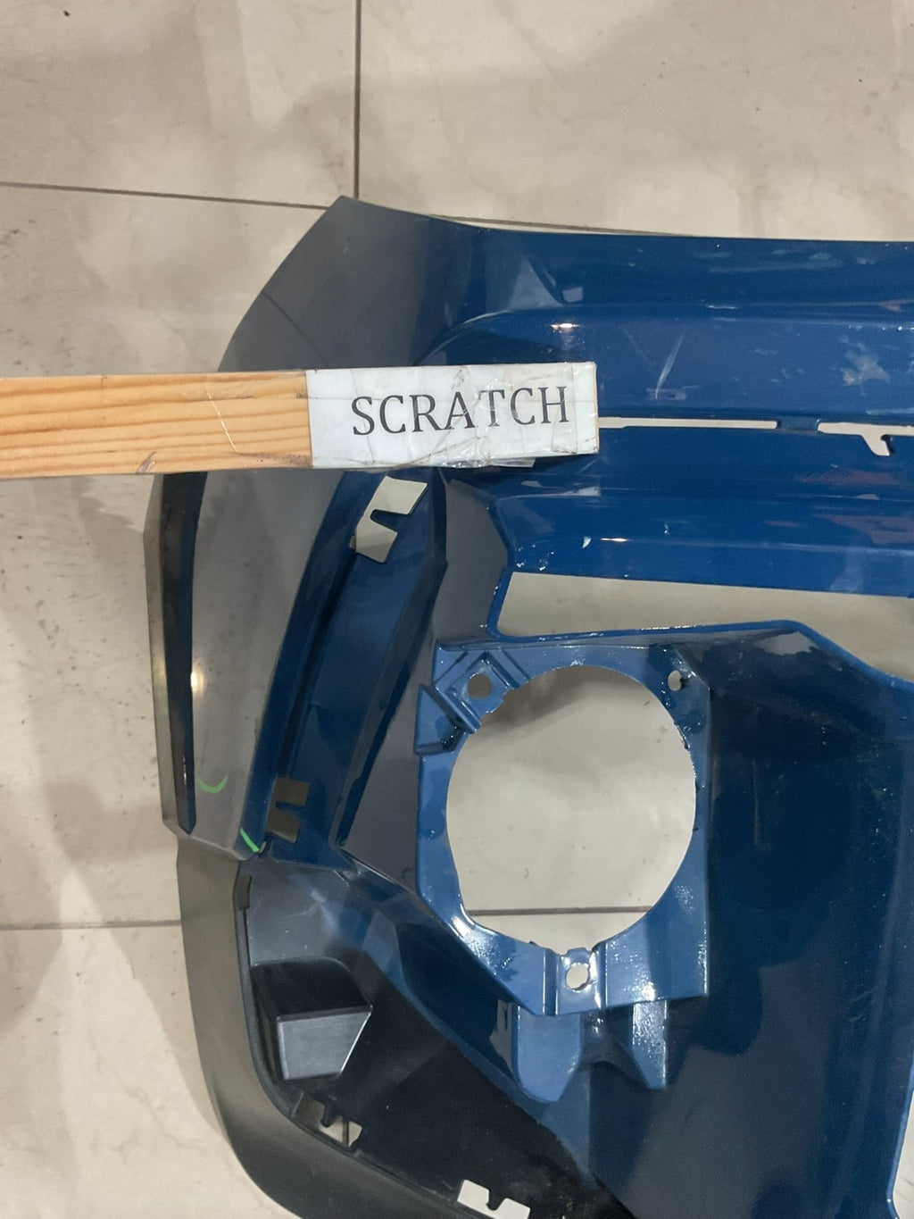Front Bumper Cover Blue 2024 Subaru Crosstrek XV 57704fn30a OEM