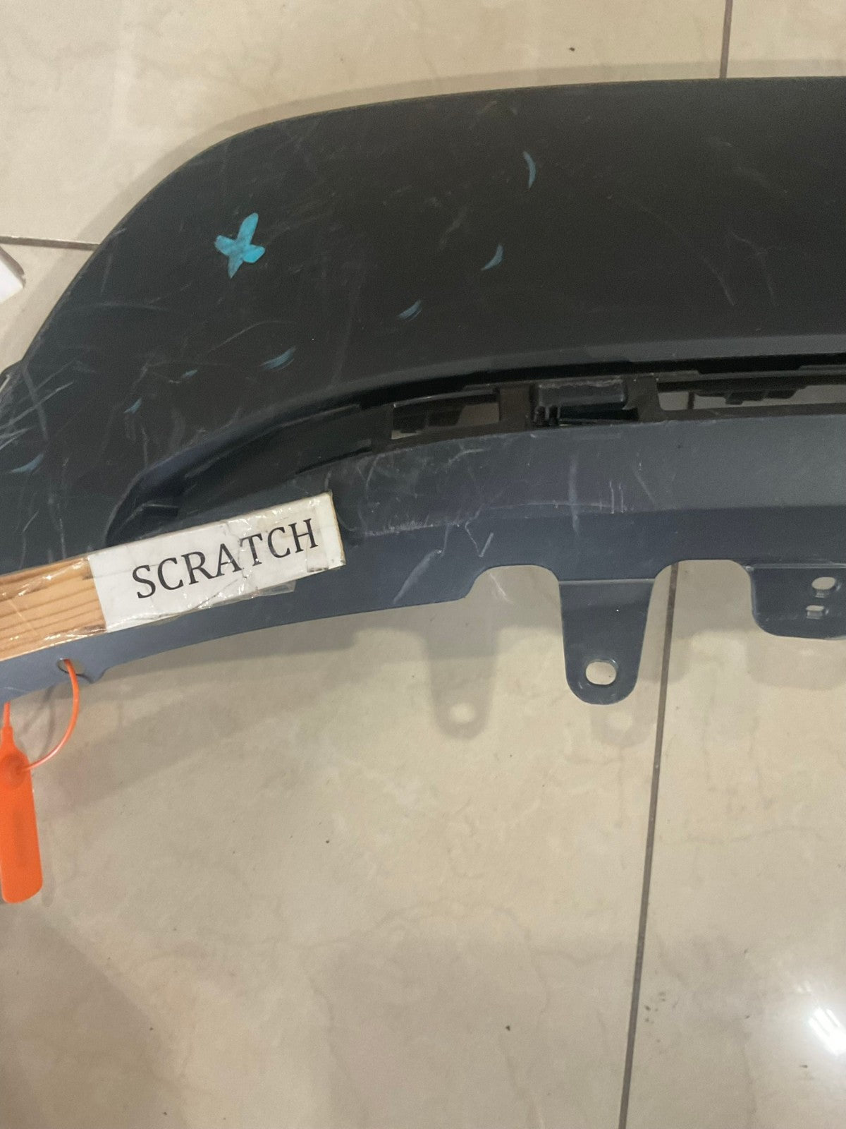 Rear Lower Bumper Cover valance Black 20-22 Toyota Corolla LE LX 52169+12150 OEM