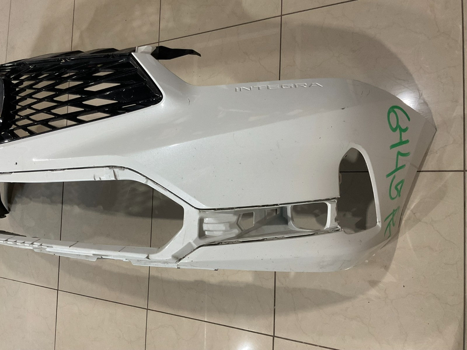 Front Bumper Cover White 2023 Acura Integra 71101+355+a000 OEM