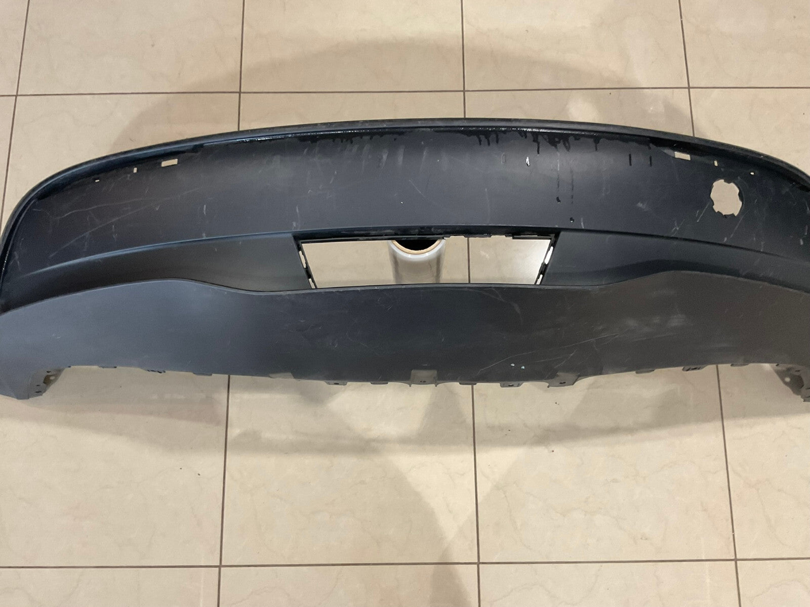 Rear Lower Bumper Cover Black Tesla Model Y 1494006-00-C OEM