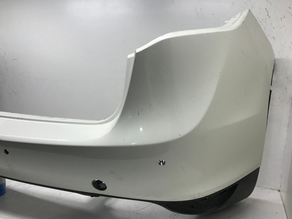 Rear Bumper Cover Porsche Cayenne w/Sensor Holes White 2011-2015 7P5807421 OEM