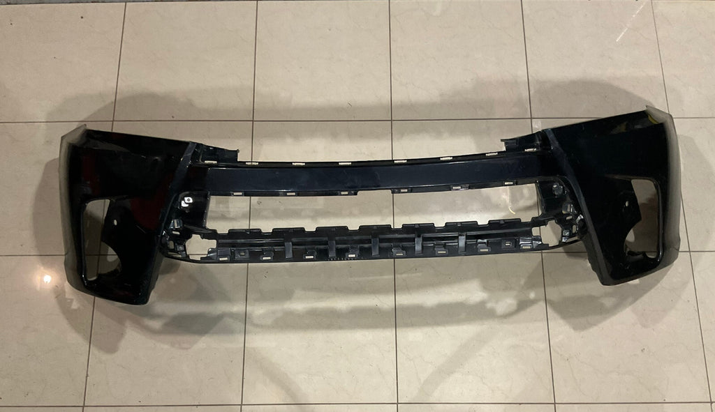 Front Bumper Cover Black 2017 2018 2019 Toyota Highlander CAPA