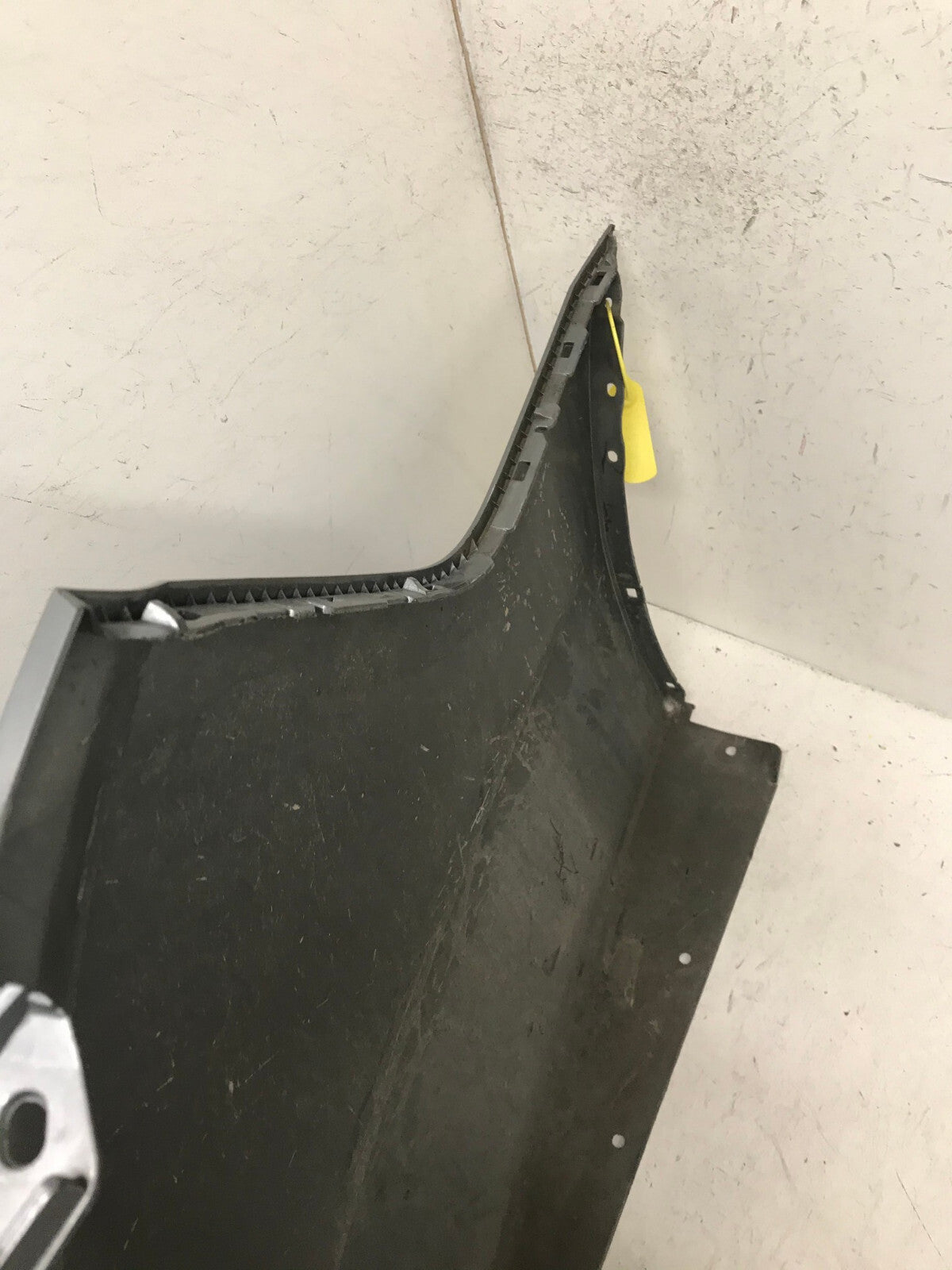 Rear Bumper Cover Silver Hyundai Sonata SE/ECO/Sport 15-2017 w/Sensor Holes OEM