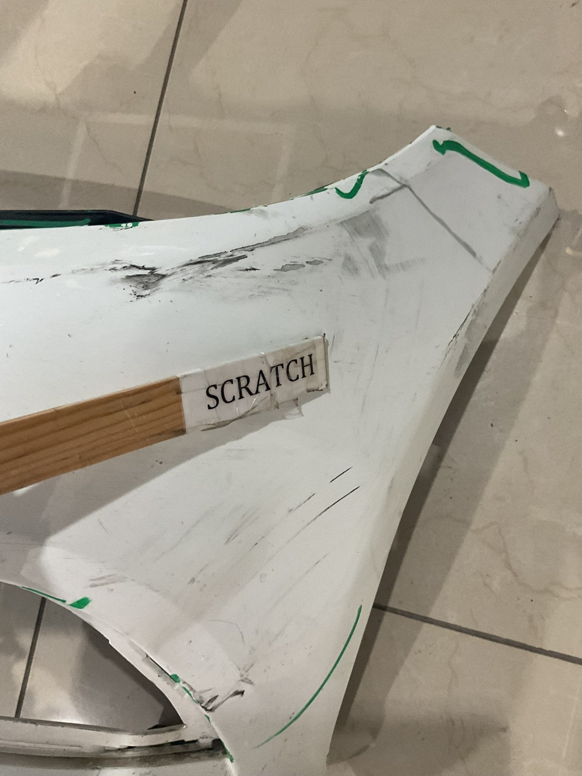 Front Bumper LOCAL White 2019-2021 Mercedes Benz C-Class W205 a205+885+19+01 OEM