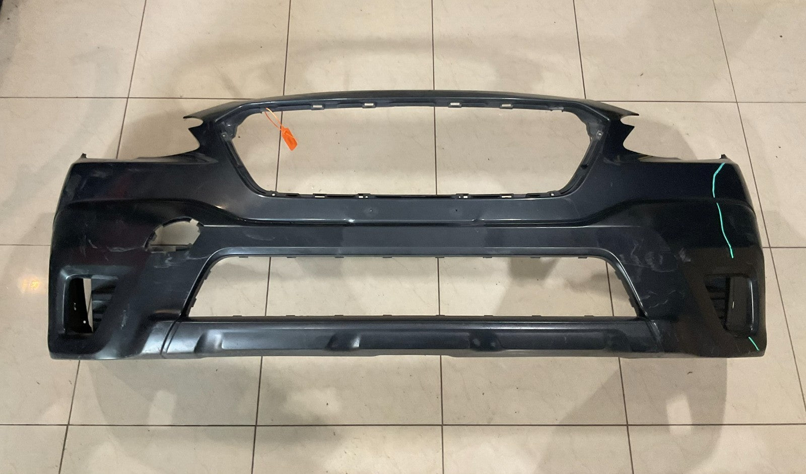 Front Bumper Cover Grey 2020-2021 Subaru Outback 47704an01a OEM
