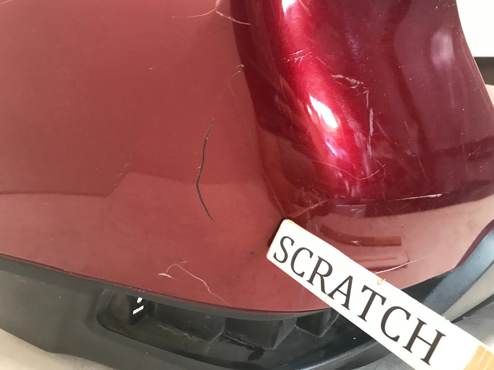 Front Bumper Cover Red 2017 Nissan Rogue S/SL/SV/SV Hybrid 85022-5HK0H OEM
