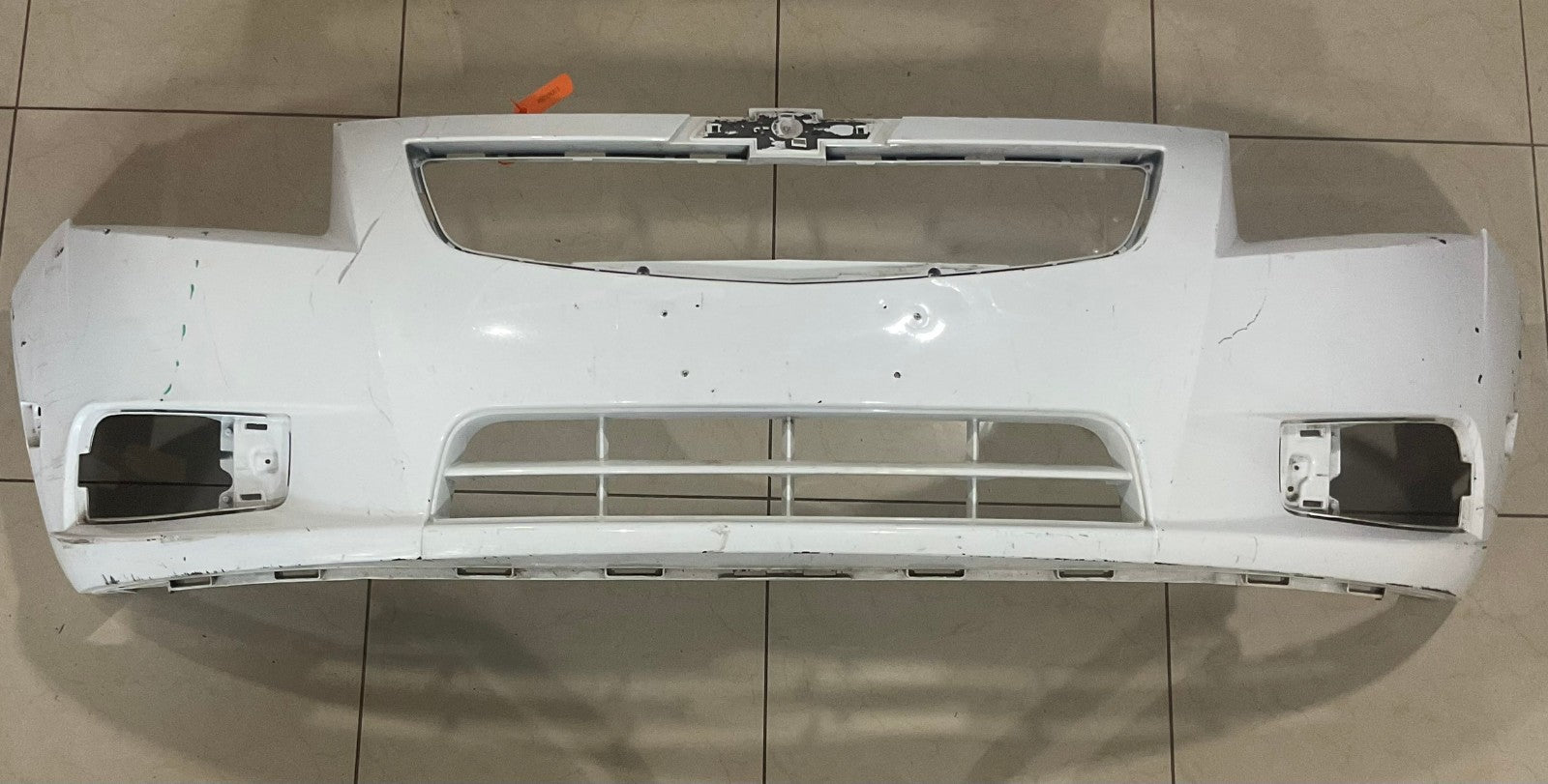 Front Bumper Cover White 2011-2014 Chevrolet Cruze CAPA