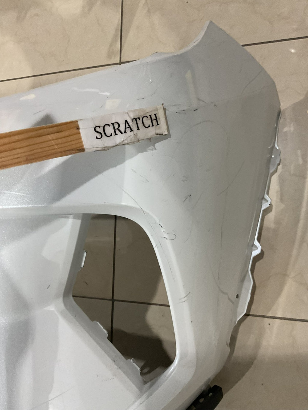 Front Bumper Cover White Toyota RAV4 2019-2021 52119+0r200 OEM